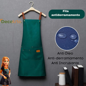 Avental Versa Style: Moda Unissex para Chefs e Amantes da Cozinha