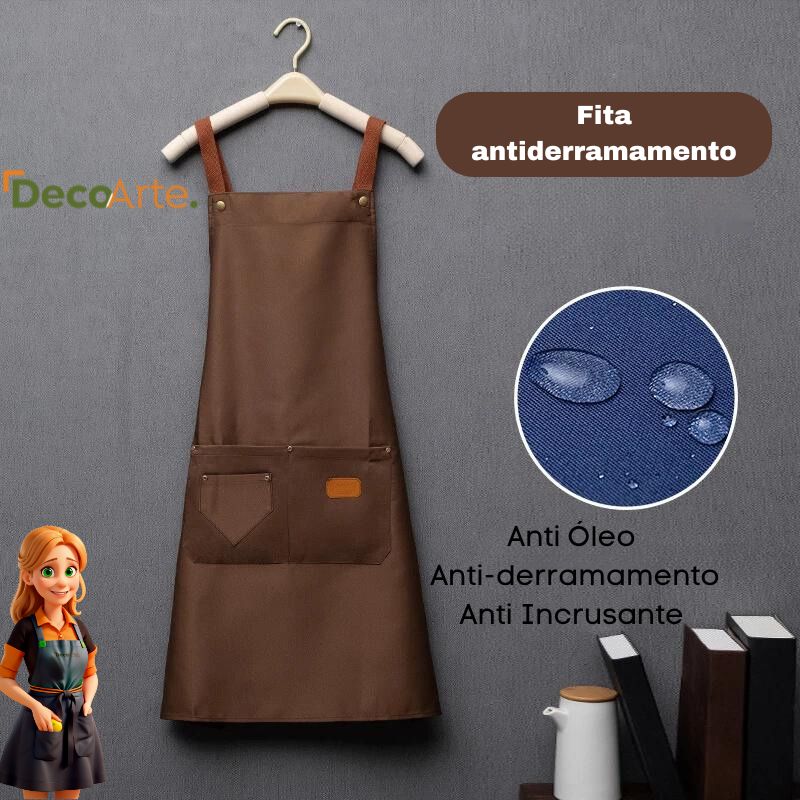 Avental Versa Style: Moda Unissex para Chefs e Amantes da Cozinha