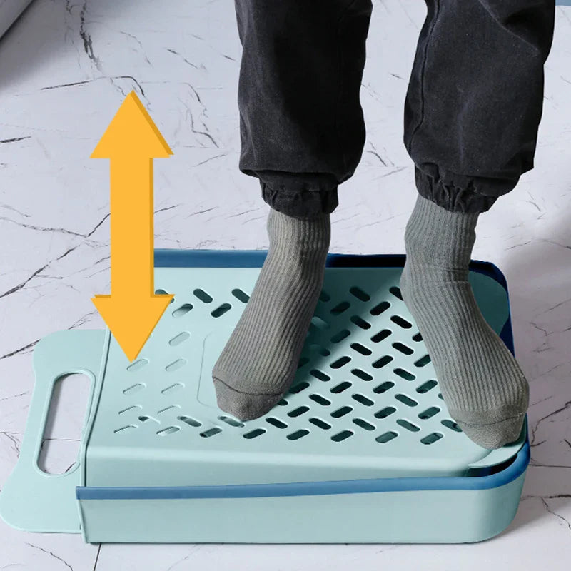 Dobra de parede: Cesto de Roupas Dobrável para Parede