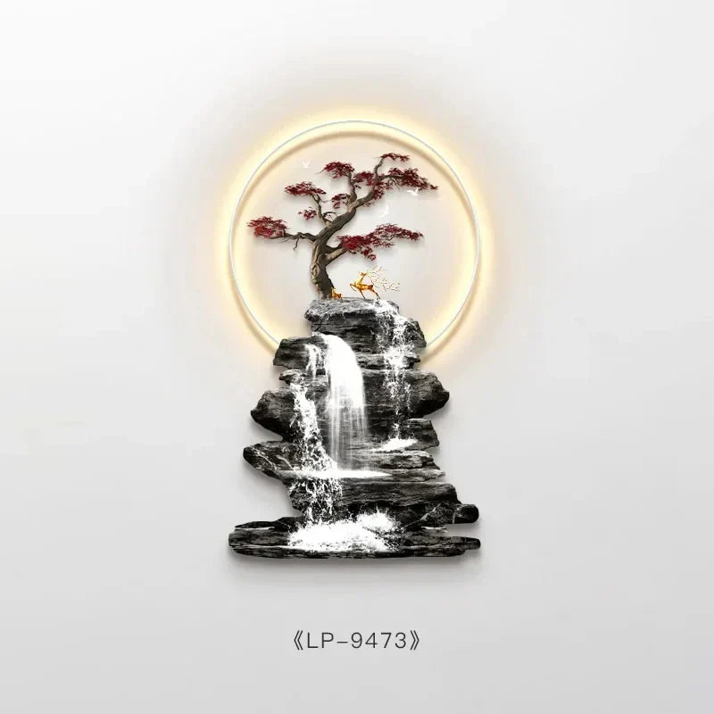 Quadro Cascata Cristal - A beleza da natureza iluminando seu lar