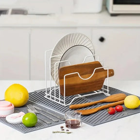 Tapete seco Ecológico: Esteira de Secagem e Drenagem de Silicone