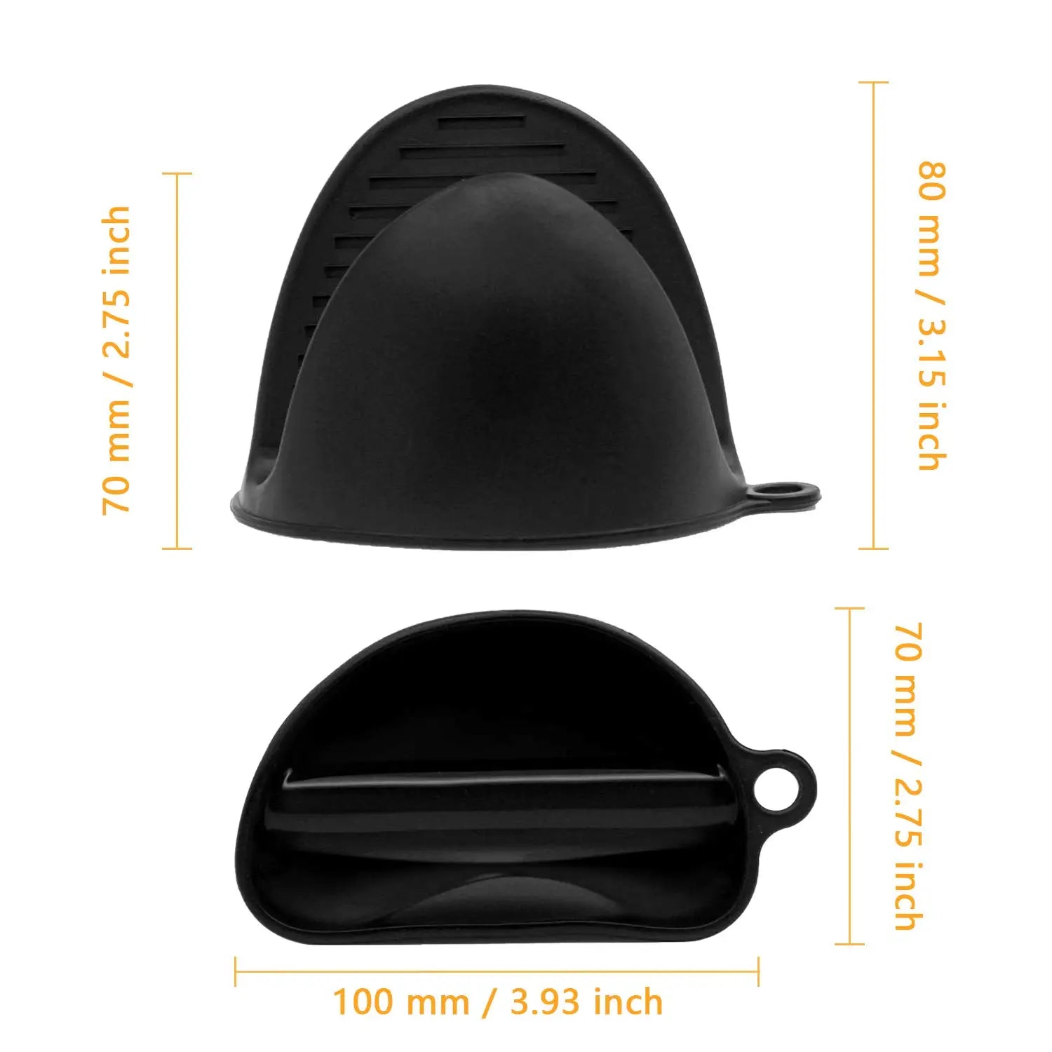 Safe Grip: Luvas de Forno de Silicone Resistentes ao Calo