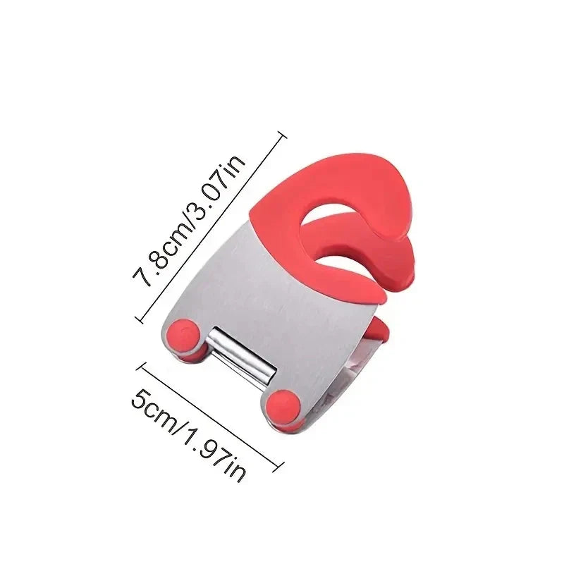 COMPRE 1 LEVE 2: Suporte de Colher de Aço Inoxidável com Silicone