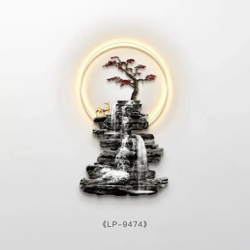 Quadro Cascata Cristal - A beleza da natureza iluminando seu lar